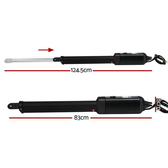 Lockmaster Single Swing Gate Opener 600KG 10W Solar Panel - RnR Galore