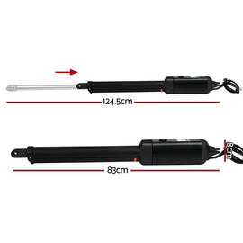 Lockmaster Single Swing Gate Opener 600KG 40W Solar Panel - RnR Galore