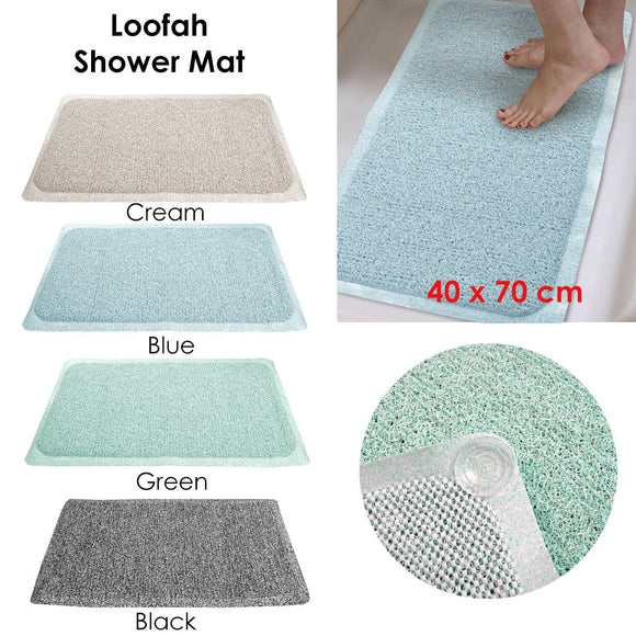 Loofah Shower Mat Green - RnR Galore