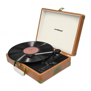 mbeat Aria Retro Turntable with Bluetooth & USB Disk Record - RnR Galore
