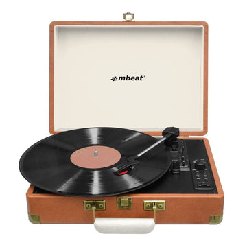 mbeat Aria Retro Turntable with Bluetooth & USB Disk Record - RnR Galore