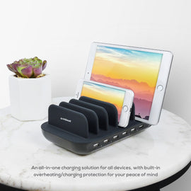 mbeat Gorilla Power 7 - Port 60W USB + USB - C Charging Station - RnR Galore