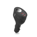 mbeat Gorilla Power Dual Port QC 3.0 Car Charger With Cigar Lighter Socket - RnR Galore