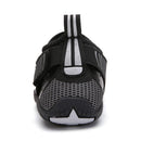 Men Women Water Shoes Barefoot Quick Dry Aqua Sports Shoes - Black Size EU42 = US8 - RnR Galore