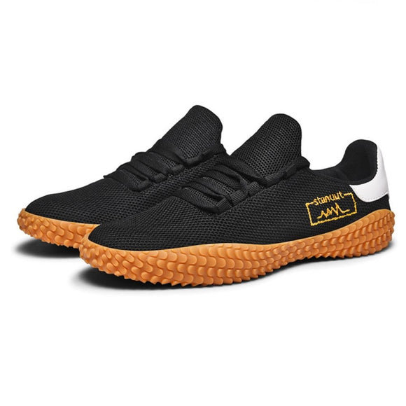Men's Sneakers Barefoot Lightweight Shoes(Black Size US11.5=US47 ) - RnR Galore
