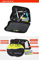 NOOYAH Bike Hard Shell Travel Case EVA Mountain MTB ebike Road Bike 700c Gravel Bike Tourer - BK002 in Black - RnR Galore