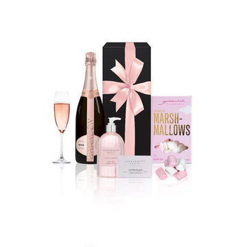 Pink Champagne & Sweet Hamper - RnR Galore