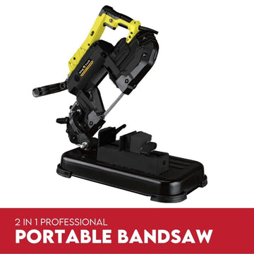 Portable Band Saw Cold Cut Metal Cut Off Chop Bandsaw 127mm - RnR Galore