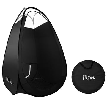 Portable Pop Up Tanning Tent - Black - RnR Galore