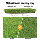 Prime Turf Artificial Grass 20mm 1mx10m Synthetic Fake Lawn Turf Plastic Plant 4 - coloured - RnR Galore