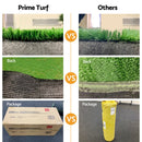 Prime Turf Artificial Grass 60SQM 30mm Synthetic Fake Lawn Turf Plastic Plant 4 - coloured 2mx5m - RnR Galore