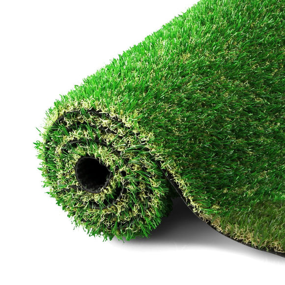 Prime Turf Artificial Grass 60SQM 30mm Synthetic Fake Lawn Turf Plastic Plant 4 - coloured 2mx5m - RnR Galore