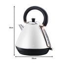 Pronti Toaster, Kettle & Coffee Machine Breakfast Set - White - RnR Galore