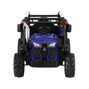 Rigo Kids Electric Ride On Car Off Road Jeep Remote 12V Blue - RnR Galore