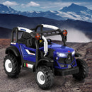 Rigo Kids Electric Ride On Car Off Road Jeep Remote 12V Blue - RnR Galore