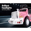 Rigo Kids Electric Ride On Car Truck Motorcycle Motorbike Toy Cars 6V Pink - RnR Galore