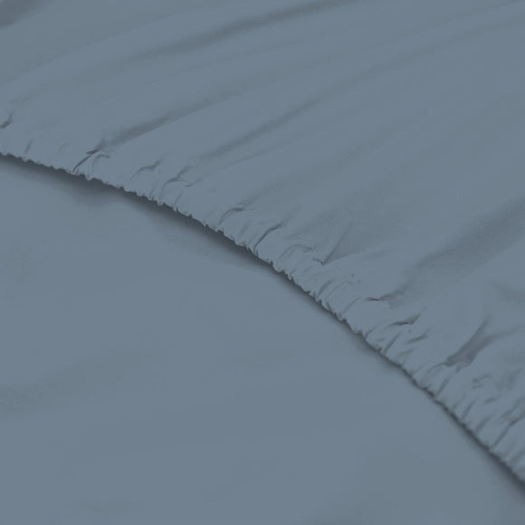 Royal Comfort 1500 Thread Count Cotton Rich Sheet Set 3 Piece Ultra Soft Bedding - Double - Indigo - RnR Galore