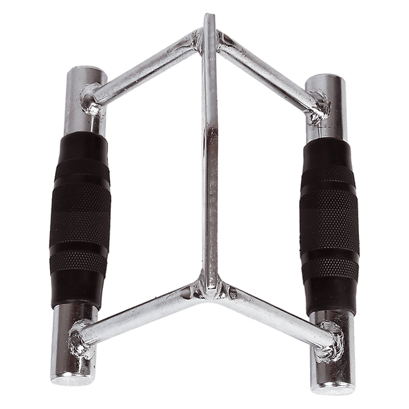 Rubber - Coated Close Grip Triangle Attachment for Lat Pulldown - RnR Galore