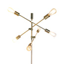 Sarantino 6 - Light Metal Sputnik Floor Lamp - RnR Galore