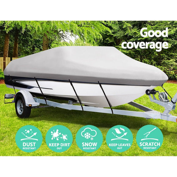Seamanship 14 - 16ft Boat Cover Trailerable Marine Grade 600D - RnR Galore