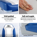 Seamanship 2X Folding Boat Seats Marine Seat Swivel High Back 12cm Padding Blue - RnR Galore