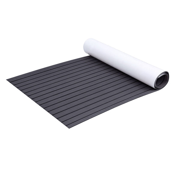 Seamanship EVA Foam Boat Flooring Mat Decking Sheet 240x90x0.6cm Dark Grey Decor - RnR Galore