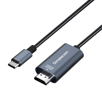 Simplecom DA322 USB - C Type - C to HDMI 2.0 Cable 2M HDCP 4K@60Hz - RnR Galore