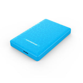 Simplecom SE101 Compact Tool - Free 2.5'' SATA to USB 3.0 HDD/SSD Enclosure Blue - RnR Galore