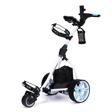 THOMSON Golf Buggy Electric Trolley Automatic Motorised Foldable Cart Powered - RnR Galore