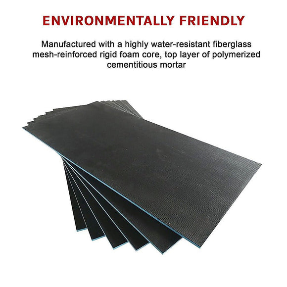 Tile Backer Insulation Board 10MM: 1200mm x 600mm - Box of 6 - RnR Galore