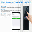 Tuya Home WIFI Smart Door Lock Biometric Fingerprint Smart Card Password Key USB - RnR Galore