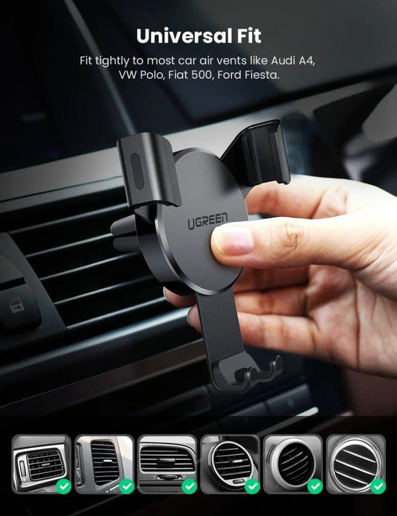 UGREEN 50564 Gravity Drive Car Mount - RnR Galore