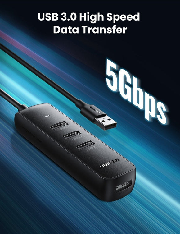 UGREEN 80657 USB 3.0 4 - Port Hub - RnR Galore