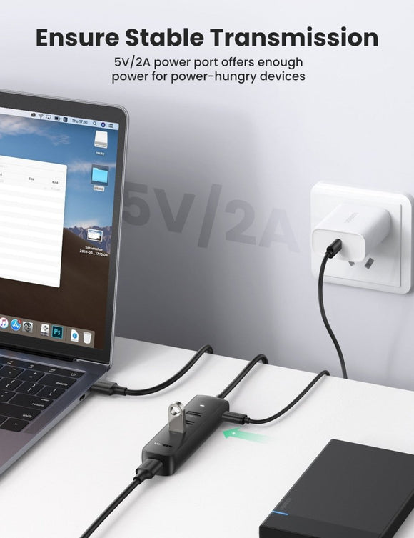 UGREEN 80657 USB 3.0 4 - Port Hub - RnR Galore