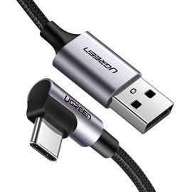 UGreen Angled USB Type - C to USB 2.0A Cable 2.0m 50942 - RnR Galore