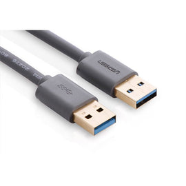 UGREEN USB3.0 A male to A male cable 2M Black (10371) - RnR Galore
