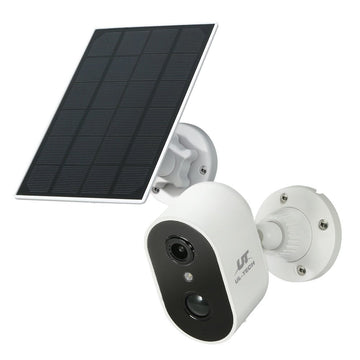UL - tech 1080P Wireless Security IP Camera Rechargeable Outdoor CCTV Solar Panel - RnR Galore