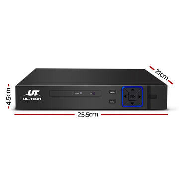 UL - tech 4CH DVR 1080P 5in1 CCTV Video Recorder - RnR Galore
