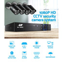 UL - tech CCTV Security System 4CH DVR 4 Cameras 1080p - RnR Galore
