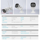 UL - tech Wireless CCTV Security System 8CH NVR 3MP 8 Square Cameras - RnR Galore