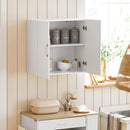Wall Cabinets Storage, White - RnR Galore