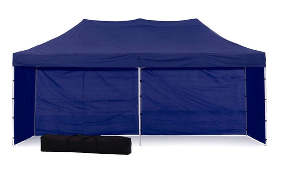 Wallaroo Gazebo Tent Marquee 3x6m PopUp Outdoor Wallaroo Blue - RnR Galore