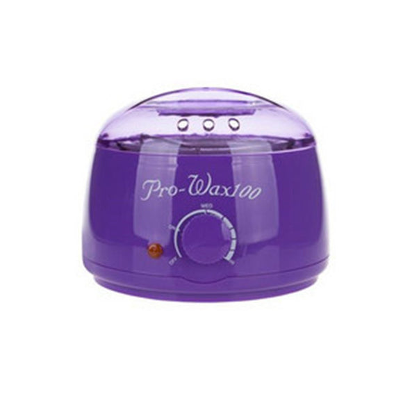 Wax Pot Heater 500ml Hard Wax Bean Removal kit Purple - RnR Galore