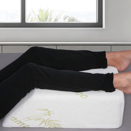 Wedge Elevation Pillow Cool Gel Memory Foam Leg Raiser Support Cushion - RnR Galore
