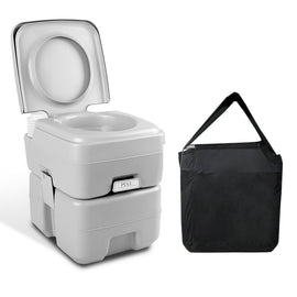 Weisshorn 20L Portable Camping Toilet Outdoor Flush Potty Boating With Bag - RnR Galore