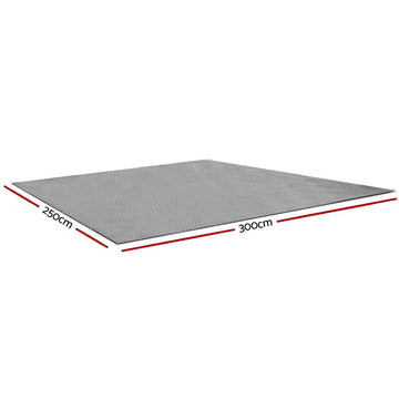 Weisshorn 3M X 2.5M Annex Matting Floor Mats Mesh Caravan Camping Annexe 2pcs - RnR Galore