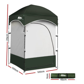 Weisshorn Camping Shower Toilet Tent Outdoor Portable Changing Room Ensuite - RnR Galore