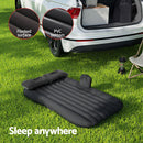 Weisshorn Car Mattress 134x78 Inflatable SUV Back Seat Camping Bed Black - RnR Galore