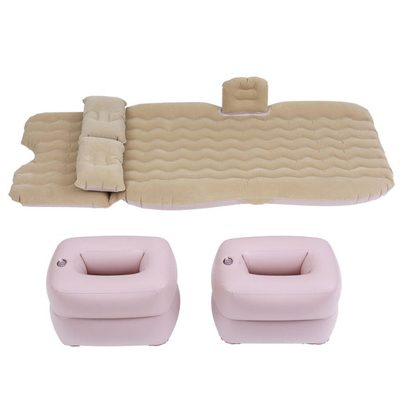 Weisshorn Car Mattress 176x80 Inflatable SUV Back Seat Camping Bed Beige - RnR Galore