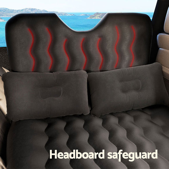 Weisshorn Car Mattress 176x80 Inflatable SUV Back Seat Camping Bed Charcoal - RnR Galore